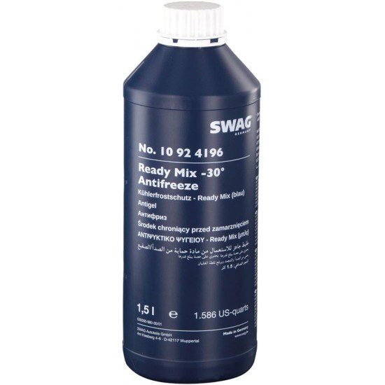 ΑΝΤΙΨΥΚΤΙΚΟ SWAG Ready Mix -30°C (MΠΛΕ) 1.5 lt