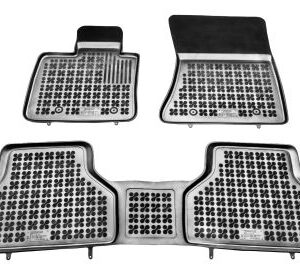 Λαστιχένια πατάκια BMW X5 E70 (2007-2013) / X6 E71 (2008-2014) - τύπου σκαφάκι - 3τμχ., Rezaw Plast