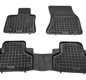 Λαστιχένια πατάκια BMW X5 F15 (2013-2018) / BMW X6 F16 (2014-2019) - τύπου σκαφάκι - 3τμχ., Rezaw Plast