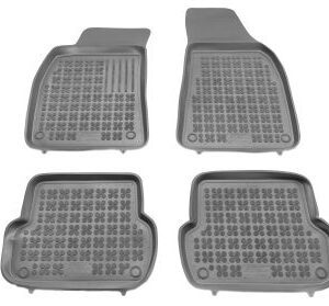 Λαστιχένια πατάκια AUDI A4 B6 / B7 (2001-2008) τύπου σκαφάκι - γκρι - 4τμχ., Rezaw Plast