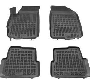Λαστιχένια πατάκια Chevrolet Aveo II (2011-2020) - τύπου σκαφάκι - 4τμχ., Rezaw Plast