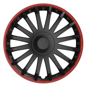 Τάσια Versaco Crystal Black / Red - 13" σετ - 4τμχ.