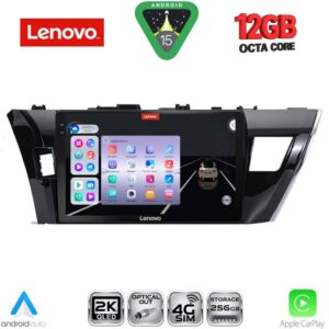 LENOVO SSZ 12714SM_CPA (10inc) MULTIMEDIA TABLET for TOYOTA COROLLA mod. 2013-2016