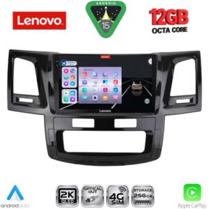 LENOVO SSZ 12720_CPA (9inc) MULTIMEDIA TABLET for TOYOTA HILUX mod. 2005-2016