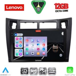 LENOVO SSZ 12736BL_CPA (9inc) MULTIMEDIA TABLET for TOYOTA YARIS mod. 2006-2011 (BLACK)