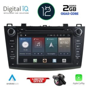 DIGITAL IQ X402_CPA (8'' DVD) MULTIMEDIA SYSTEM for MAZDA 3 mod. 2009-2014