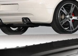Diffuser προφυλακτήρα Vw Golf 5 με 2 εξατμίσεις
